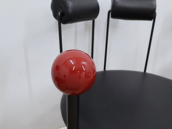 Image 1 of Authentische postmoderne Stühle aus der Memphis-Ära der 1980er Jahre, 4er-Set