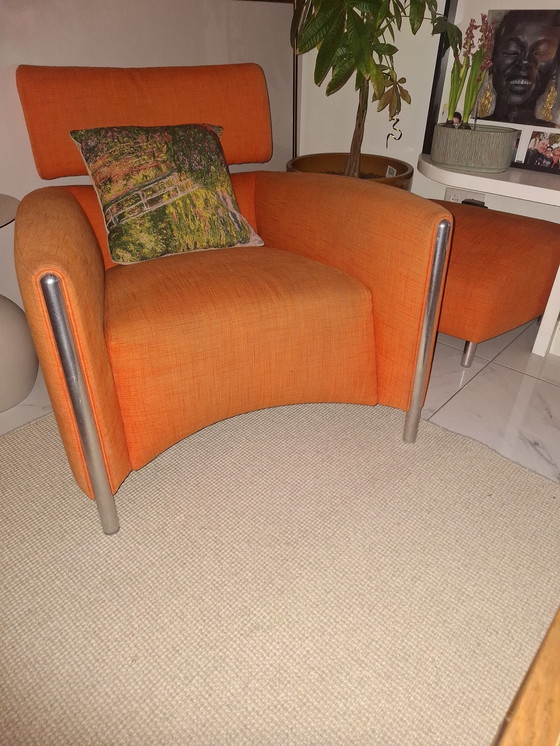 Image 1 of Leolux Oblomov con taburetes (2x)