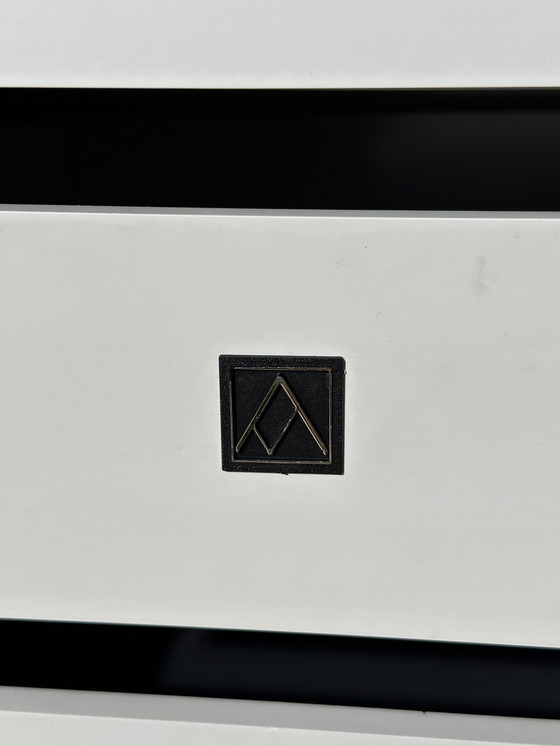 Image 1 of Credenza Acerbis Sheraton in rovere - Design by Giotto Stoppino
