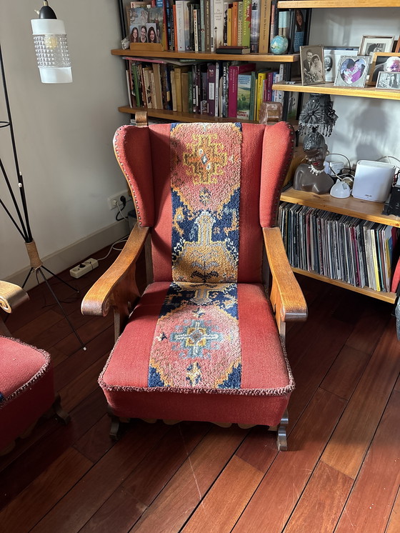 Image 1 of Antique 1930s sofa in new condition