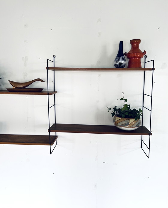 Image 1 of Scaffale a muro modulare XL vintage, WHB Germania '60