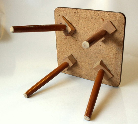 Image 1 of Piccolo portafiori in legno degli anni '50 - Vintage