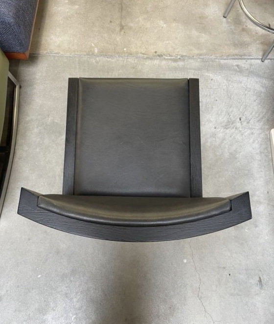 Image 1 of Sillas de comedor B&B Italia Maxalto Musa de roble cepillado Kota Leather