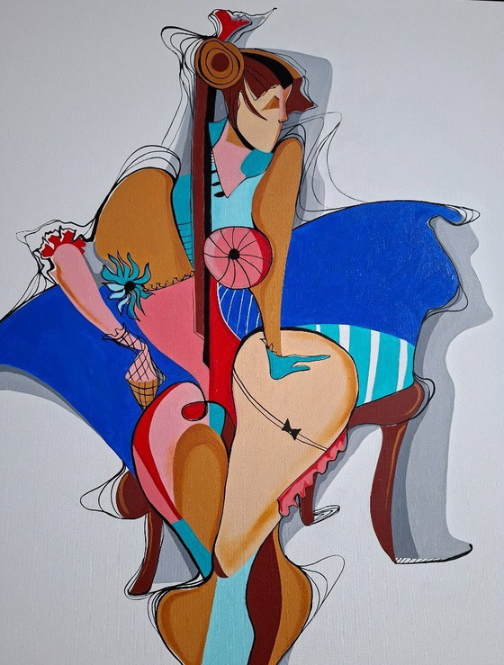 Image 1 of De vrouw/ cubisme/ Maia Siradze 