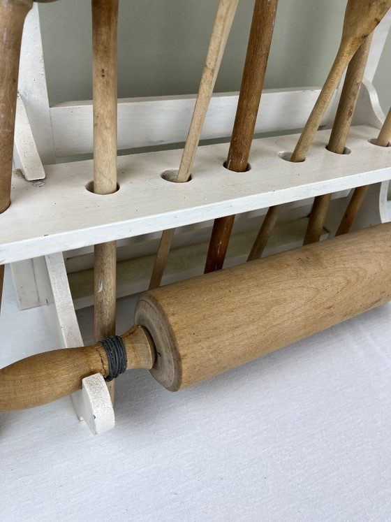 Wooden Shelf and Utensils – Kitchen accessories, Metal (photo 4 of 9)