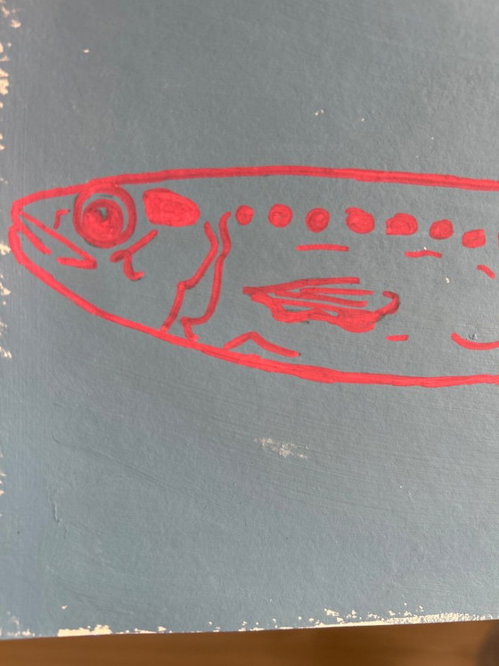 Acrilico Pesci Sardina Rossa – Canson, Decorazioni murali, Paper (photo 5 of 5)