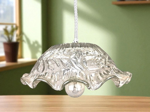 Retro glass kitchen pendant light