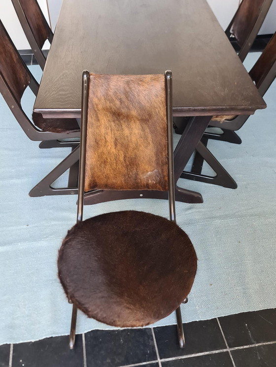 Image 1 of Tavolo e sedie da pranzo svedesi di design di metà secolo