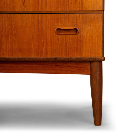 Image 1 of Cómoda de teca de diseño danés, años 60