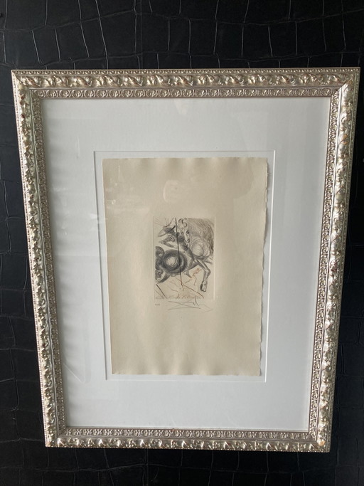 Incisione di Salvador Dalí