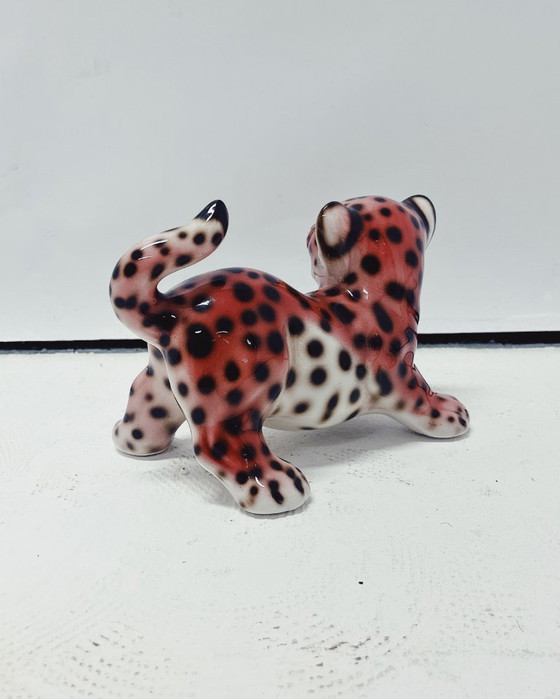 Leopard Cub Pink – Ceramiche Boxer, Decorative Objects, Ceramic (photo 2 of 5)