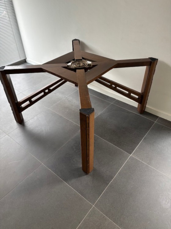 Image 1 of Rosenthal table 1985-1990 (designer Giorgetti) foldable