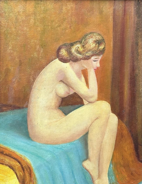 Image 1 of Ritratto di nudo femminile d'epoca