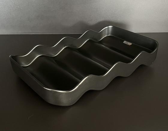 Image 1 of Taschenleerer, Tablett Modell Onda von Makio Hasuike für Revelli, Italien 70er Jahre