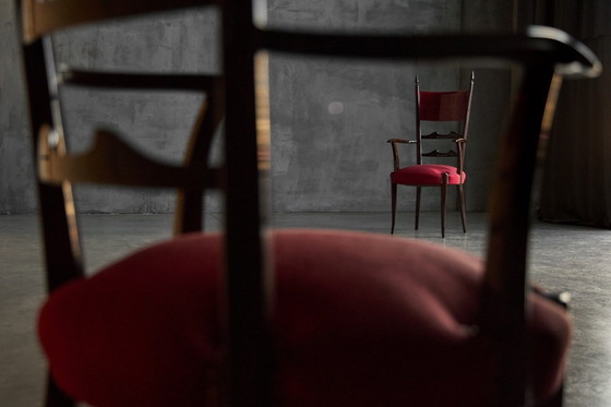 Image 1 of Sedie da pranzo con schienale alto di Aldo Tura, Italia, 1962