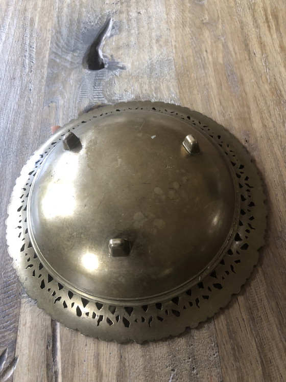 Image 1 of Vintage koperen schaal