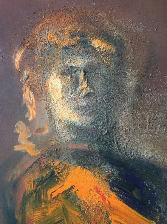 Image 1 of LUIS FILCER (1927-2018) Masterpiece Oil Painting Canvas Fine Art Museum Quality
