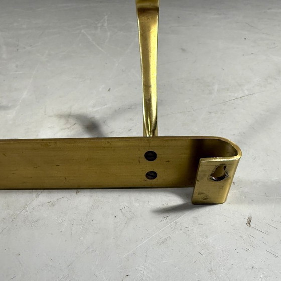 Gold-colored Aluminum Wall Coat Rack 1960s – Aluminium (photo 11 of 11)