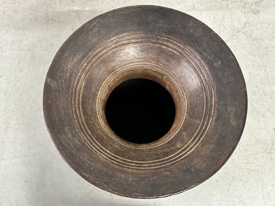 Image 1 of Antieke houten kruik