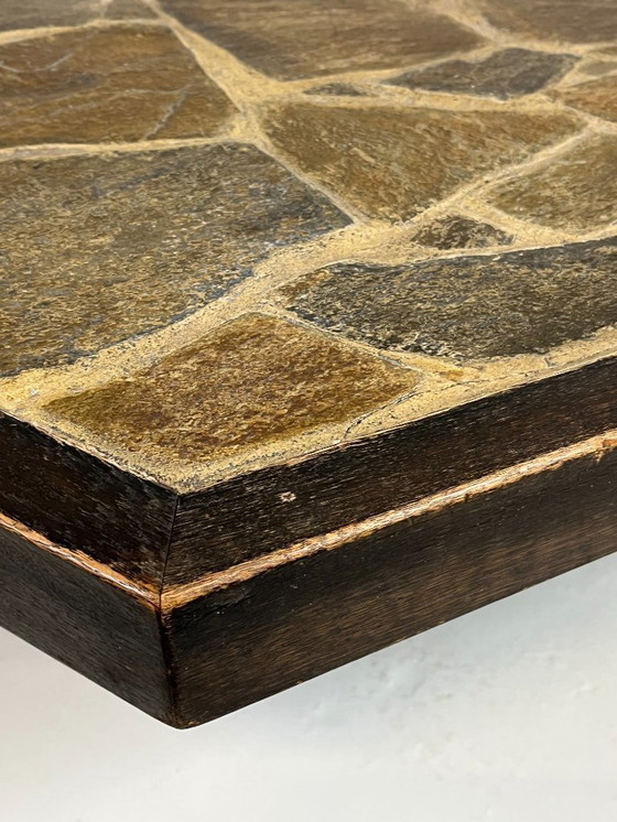 Image 1 of Couchtisch aus Steinmosaik im brutalistischen Stil, Europa, 1960er Jahre