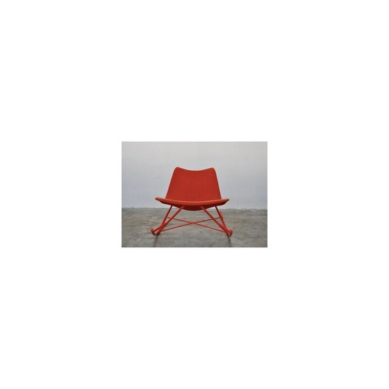 Image 1 of Vintage metal and polyurethane rocking chair by Sintesi, Italy 2010