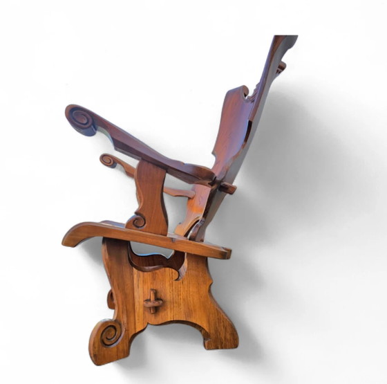 Sedia in rovere Oirschot / Gentleman Chair / Gentleman Chair / Sedia a artiglio / Anni '60 – Poltrone (photo 6 of 24)
