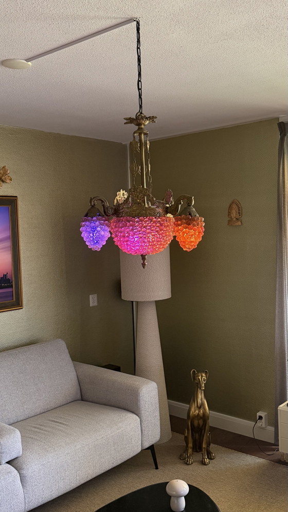 Image 1 of Handgemaakt Vitage Hanglamp - Kroonluchter -  Murano Stijl