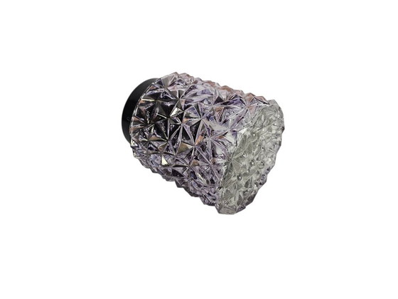 Image 1 of Corodex - Made in Holland - plafonniere - kristal look - glas - bakeliet - 60's