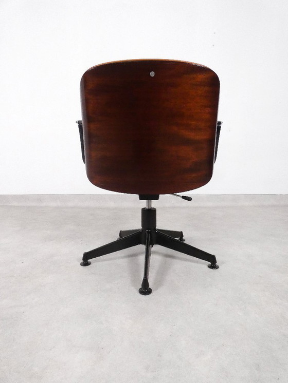 Image 1 of Chaise de bureau conçue par Ennio Fazioli pour MIM Rome