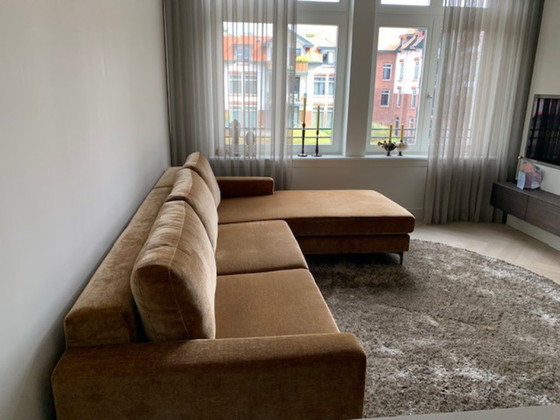 Luxury Hotel Chic Velour Velvet Sofa Set with Chaise Longue 290 Cm Wide – bankstyle, 3-5 seaters, Textile (photo 3 of 5)