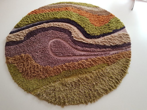 HKliving Tapis dégradé 150cm