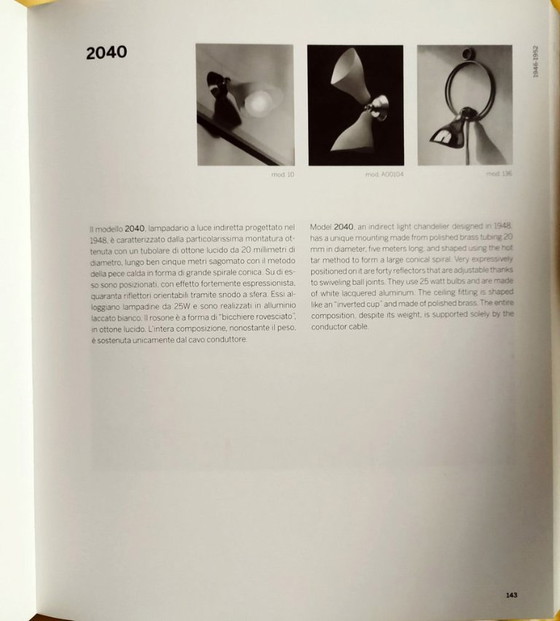 Image 1 of Lámpara de pared de Gino Sarfatti para Arteluce, años 40