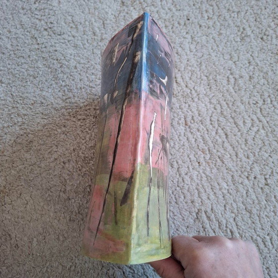 Image 1 of Carin Staal - multi-colored container/vase