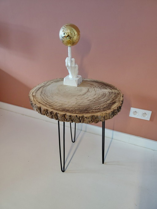 J-Line Placer de Vivir | Mesa auxiliar con forma de tronco de árbol – bijzettafels, Wood (photo 2 of 8)