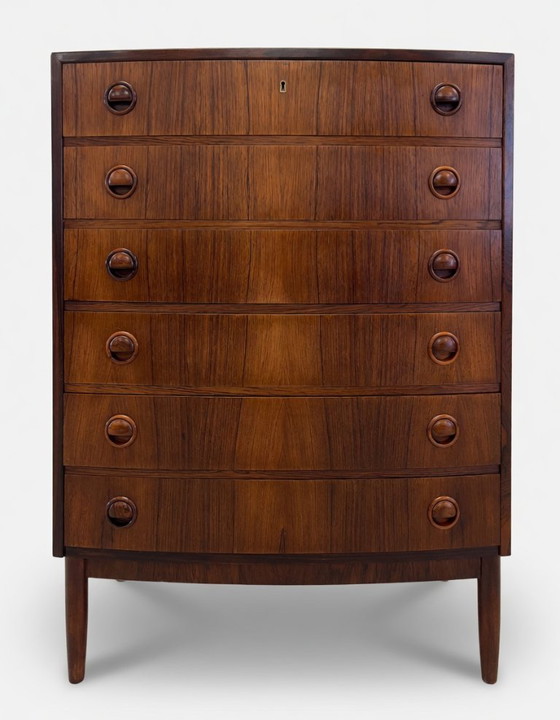 Image 1 of Commode cintrée en palissandre par Kai Kristiansen