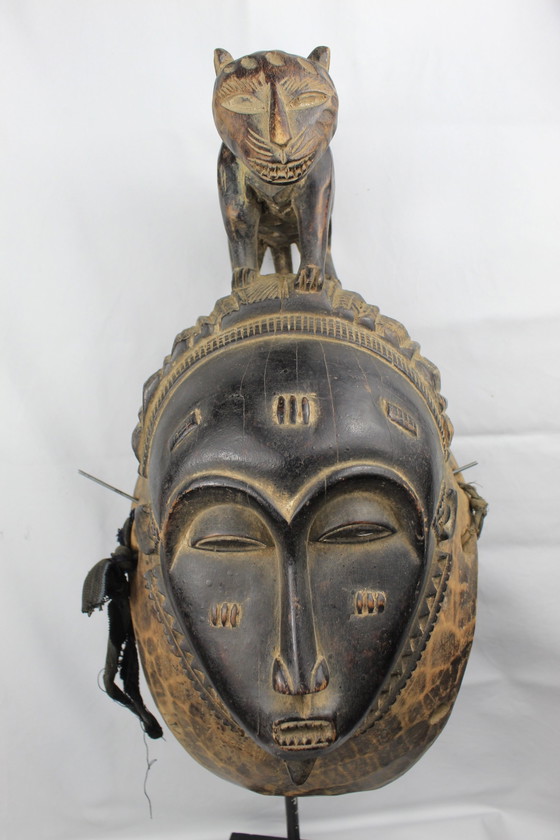 Masque Africain Baoulé – Sculptures, Wood (photo 5 of 10)