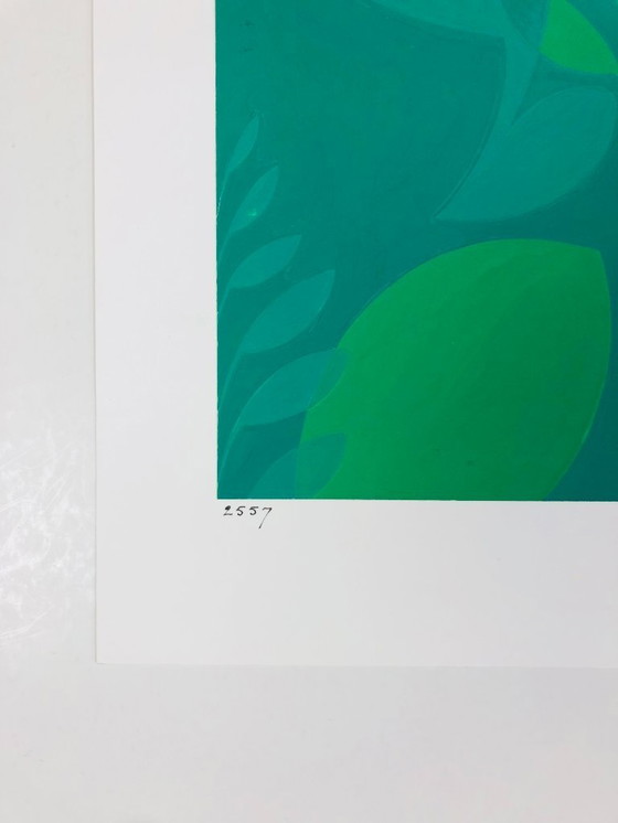 Image 1 of Ton Pape - Vintage Gouache - Nature / Plant Pattern