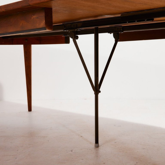 Image 1 of MK10436 Model 55 restored rosewood dining table by Gunni Omann for Omann Jun