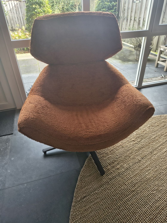 Poltrona Het Anker Big William | Sedia girevole arancione di lusso. – Sedie girevoli, Poliestere, Altro (photo 5 of 7)