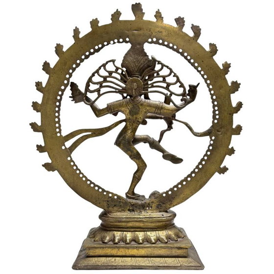 Lot 447 – Nataraja en Bronze – Sculptures Style Temple Indien (photo 5 of 9)