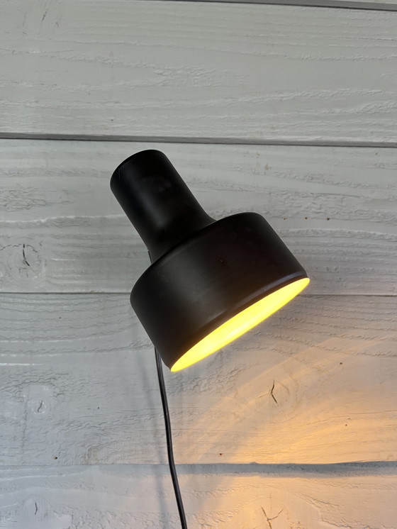 Image 1 of Vintage Black Anvia Wall Spotlight
