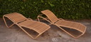 DEDON - Coppia di sedie da spiaggia