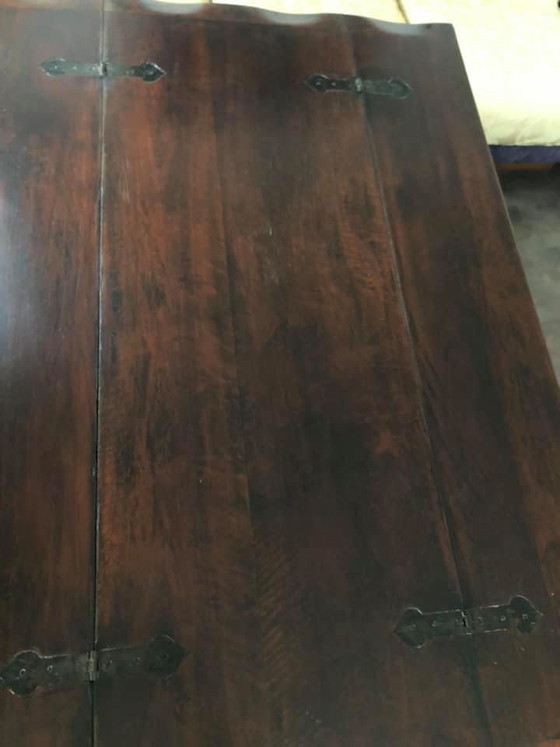 Antieke Walnoot Eettafel, jaren 1880 (photo 2 of 11)