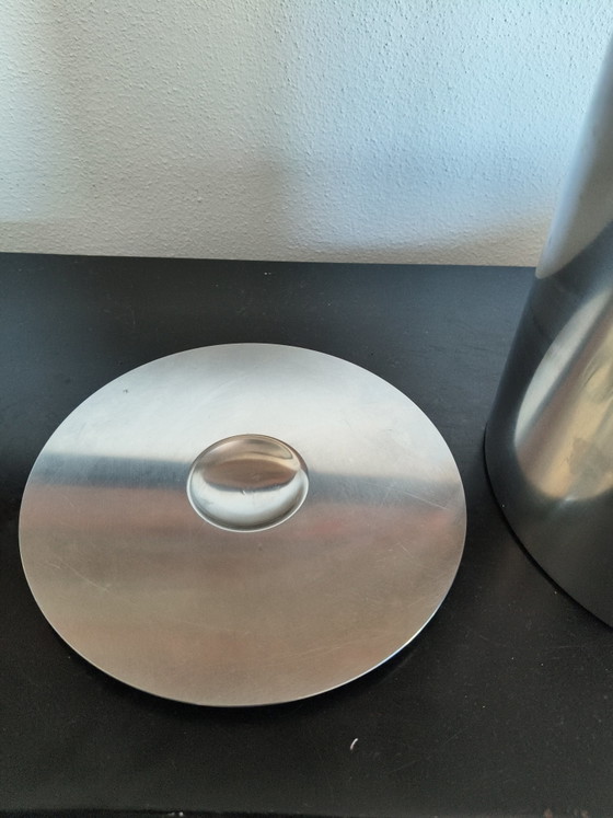 Image 1 of Originele Stelton Cylinda-Line IJsemmer 2,5L – Arne Jacobsen (Met Sticker!)