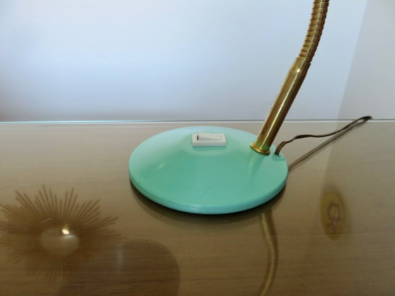 Image 1 of "Cocotte" lamp, lichtgroen, Frankrijk, jaren 1950-1960