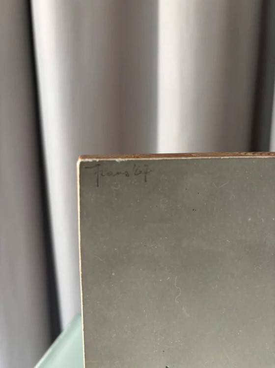 Fotografía antigua del puerto firmada, 1967 – Wood (photo 3 of 8)