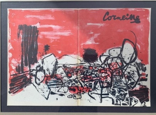 Lithographie 'Desert Land' - Corneille