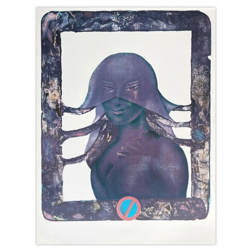 Carlo GUARIENTI Expo - Galerie de Seine (avant la lettre) Plakat 1977