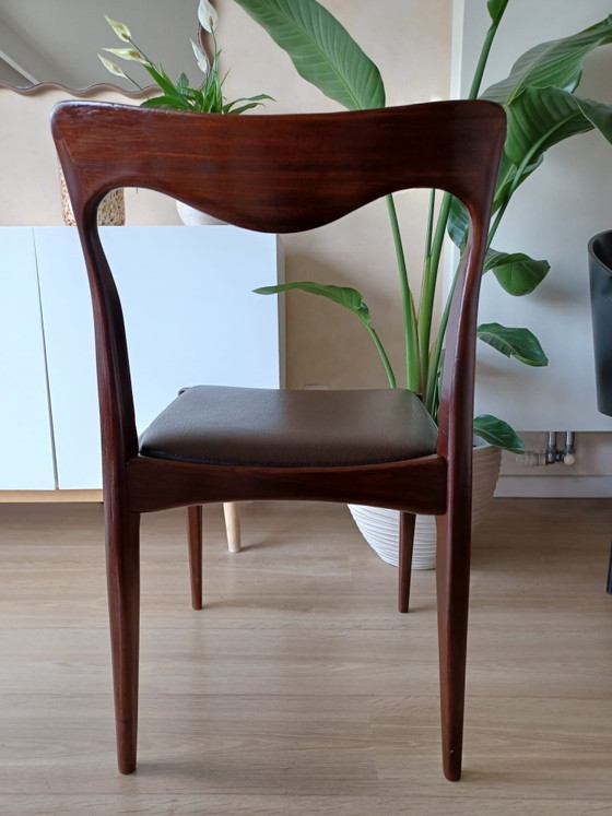 Image 1 of Bellissime sedie vintage, set da 4 pezzi.
