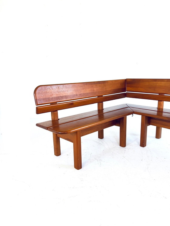 Image 1 of Banc de salle à manger vintage danois, Søren Nissen, 1970